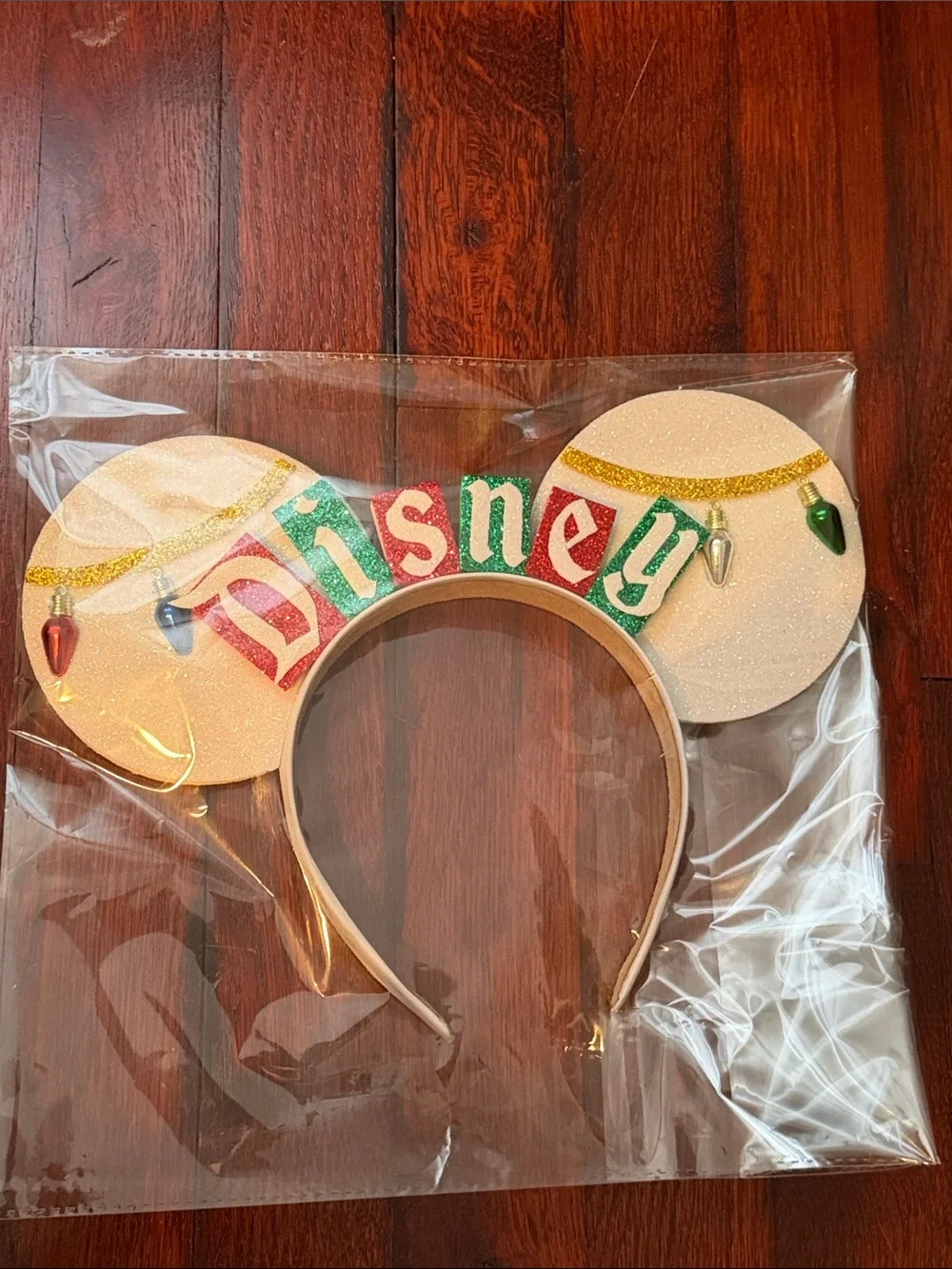 (3) Disney Mickey Mouse Glitter Ears/ (1) each of Summer, Fall, &Holiday style.